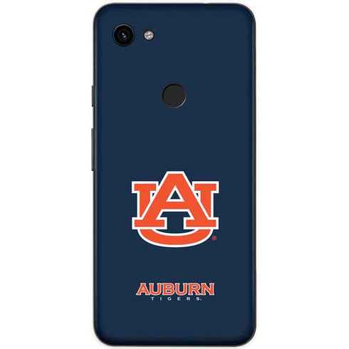 Auburn University Logo Blue Google Pixel 3a Skin